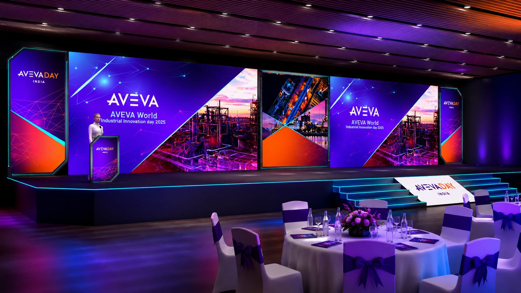 Aveva | Day Stage event visualization